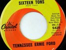 rare R&B 45 TENNESSEE ERNIE FORD sixteen tons Hear