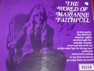 MARIANNE FAITHFULL WORLD OF SIGNED UK LP ROLLING STONES