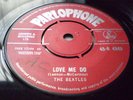 THE BEATLES Love Me Do ORIG UK Red PARLOPHONE 1RD/1GP