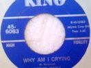 Shirley Wahls - Why am i crying - King 45 RARE SOUL