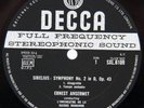 SIBELIUS SYMPHONY No 2 ANSERMET DECCA SXL 6100 WB ED1