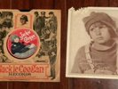 JACKIE COOGAN 78RPM CHILDREN'S RECORD & PIC PROMO 1925