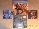 RARE IRON MAIDEN 4 VINYL PICTURE COLOURED VINYL RARE