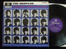 BEATLES Hard Days Night Danish Purple lbl  LP
