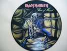 IRON MAIDEN Piece of Mind Promo Limited Picture Disc Lp