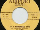 HEAR-Rare Doo Wop 45- Sammy & Teasers-As I Remember You