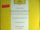 BRAHMS PIANO Q. - SANTOLIQUIDO TRIO FIRST RED ST DGG