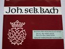 3LP BACH compl. CELLO SOLO SUITES WENZINGER BARENREITER