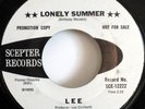 LEE MARENO Lonely Summer TEEN Doo Wop 45 HEAR IT