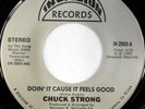 rare Modern Soul Boogie 45 CHUCK STRONG doin' it Listen