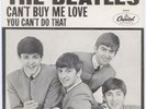 BEATLES CAN'T BUY ME LOVE PICTURE SLEEVE+OCS 5150 45 