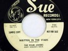 FOUR JOKERS Written In Stars / Run Around 45 DOO WOP