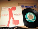 45T JUKE BOX 372.975 ENCART FAC SIMILE JOHNNY HALLYDAY