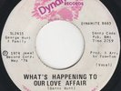 Soul : DANNY HUNT - WHAT'S HAPPENING TO OUR LOVE AFFAIR