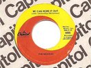 Beatles 45 CAPITOL 5555 We Can Work It Out [1968 press]