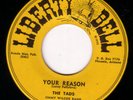 RARE DOO WOP 45 TADS LIBERTY BELL YOUR REASON/THE PINK