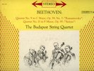 BUDAPEST STRING QUARTET BEETHOVEN 9 & 11 MS 6187 6-EYE