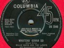 BILLIE DAVIS*WHATCHA' GONNA DO*HAMMOND DANCER*LISTEN