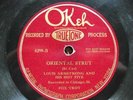 LOUIS ARMSTRONG HOT 5 ORIENTAL STRUT OKEH 8299