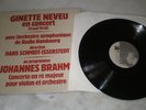 STIL/ BRAHMS/ GINETTE NEVEU, violin/ SCHMIDT-ISSERSTEDT