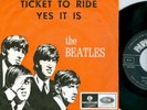 THE BEATLES - TICKET TO RIDE - SCARCE BELGIUM 7
