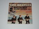 45 RPM RECORD-THE BEATLES SLOW DOWN/MATCHBOX W/SLEEVE