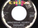 RADIANTS Heartbreak Society NORTHERN SOUL 45 Chess