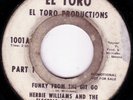 HERBIE WILLIAMS Funky From The Git Go RARE FUNK 45 Hear