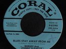 ROCKABILLY 45 JOHNNY BURNETTE MIDNIGHT TRAIN CORAL DJ