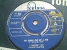FINGERS LEE gonna buy me a dog UK FONTANA MINT LISTEN