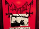 MAYHEM - Deathcrush LP 2nd press EX+/M-  RARE DSP