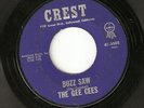 ROCKABILLY. THE GEE CEES ' BUZZ SAW'  ORIGINAL CREST 45