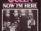 NOW I'M HERE / QUEEN / PICTURE SLEEVE / 1974 / RARE 