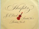 Heifetz: Bach Sonata 1 / Partita 2 - German RCA LM-1976
