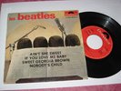 RAR 45T BIEM 4662 POLYDOR LES BEATLES  AIN T SHE SWEET