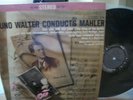 MAHLER,BRUNO WALTER (RARE) 2 COLUMBIA 6 EYE STEREO LP'S