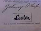 JOHNNY O KEEFE ORIGINAL ROCK N ROLL EP SIGNED ON BACK