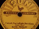 Elvis Presley Baby Lets Play House Sun 217, 78 rpm