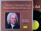 BACH .6 Sonaten. Szeryng . BOX 3 LP GER TULIP 1st ED.NM