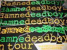 damned dead boys tour poster from 77' kbd dead kennedys