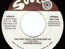 FREDDIE WILSON Top Goin Down VERY RARE FUNK 45 * Listen