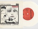 U2 three WHITE colored vinyl 7 OUT OF CONTROL '82 REAL