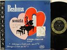 Etelka Freund/Brahms Sonata in F Minor Remington MONO