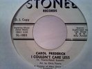 Carol Frederick I Couldn't Care Less/Rare Northern Soul