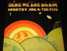 Country Joe & The Fish '69 US Psych FOLK LP Here we are