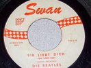 The Beatles-Sie Liebt Dich-Swan Vinyl 45 - Orange Print