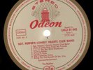 THE BEATLES ORIG 1967 GERMAN SGT PEPPER ODEON SMO 81 04
