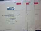 PIERRE FOURNIER / BACH 6 suites for cello  / ARCHIV