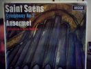 ANSERMET Saint Saens : Symphony No 3 UK LP SXL 6027 NM