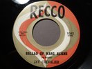 JAY CHEVALIER MARC ELISHE 45 RECCO 1002 ROCKABILLY HEAR